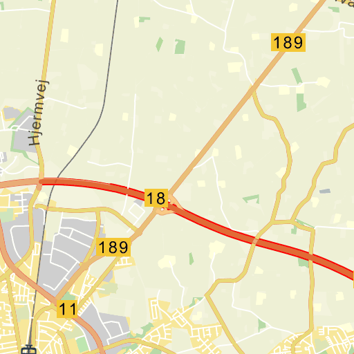 Krak Kort Holstebro Struervej Holstebro kort på Krak Krak Kort Holstebro