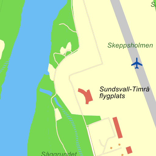 Karta Sundsvall Härnösand